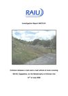 Publication cover - Accident Report - Cappadine Collision 31/07/2008