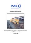 Publication cover - Accident Report - Limerick Junction 03/07/2009