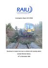 Publication cover - Accident Report - Wicklow 16/11/2009
