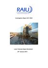 Publication cover - Accident Report - Laois Traincare 20/01/2010