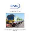 Publication cover - Accident Report - Connolly Station 07/05/2010