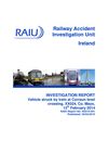 Publication cover - R2015001 Vehicle struck by train at Corraun LC on the 12th Feb 2014